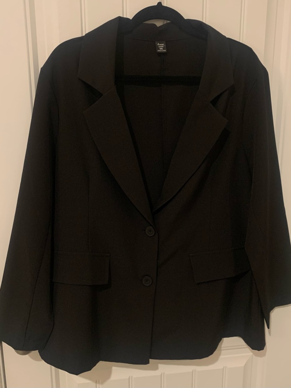 Black Women’s Blazer Jacket - Classic